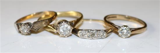 4 dress rings